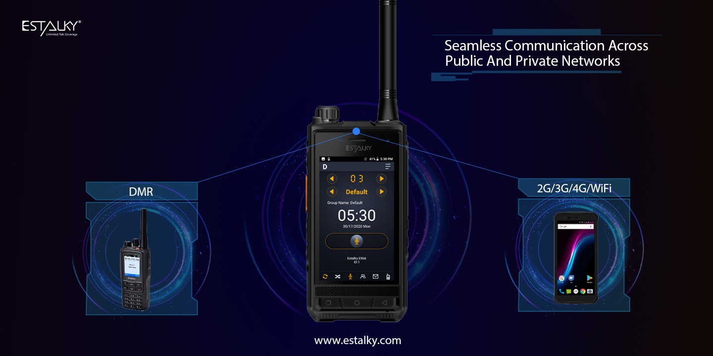 E966 Dual-Mode Poc radio