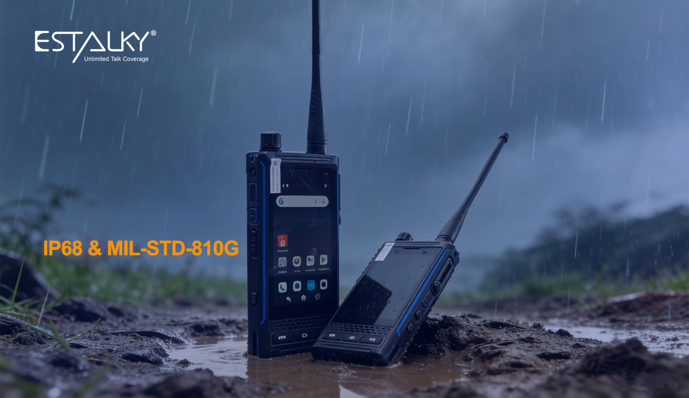 Estalky Dual-Mode Poc Radio