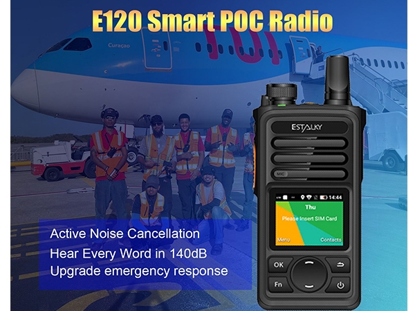 Enhancing Ground crew Communication for Airport with E120 Portable Poc Radio