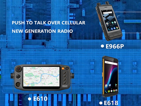 Estalky Dedicated Poc Radio , new generation radio with voice, video, location, gps function